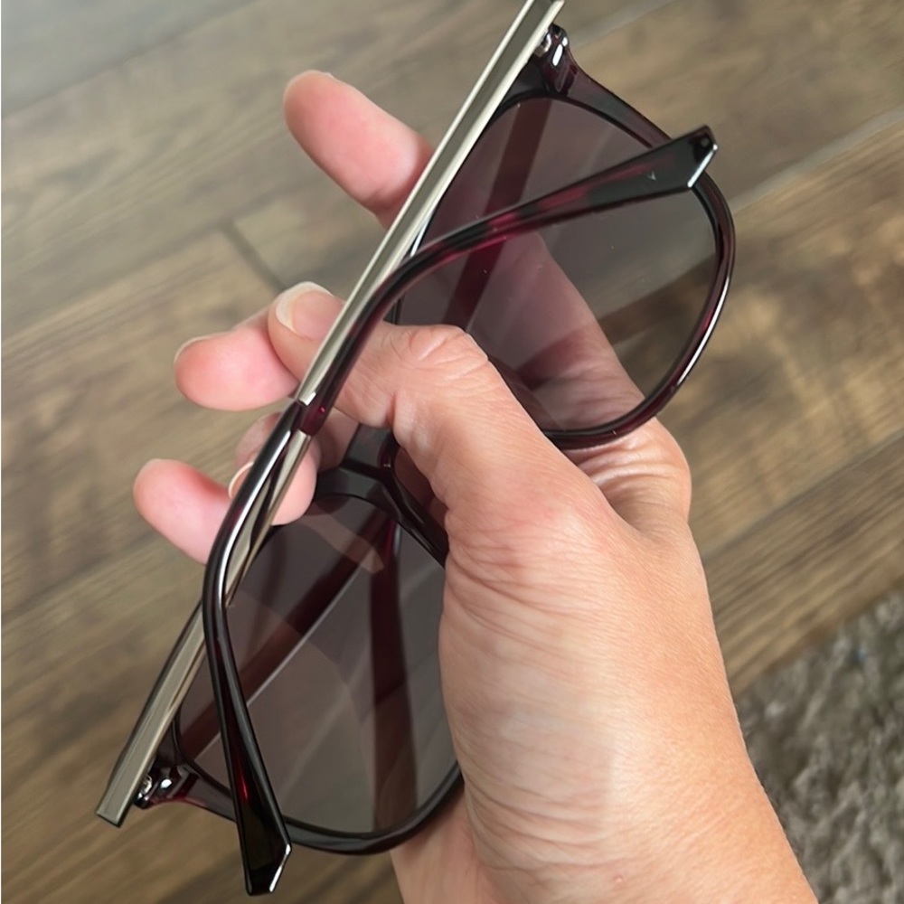 DUCO VINTAGE RETRO ROUND SUNGLASSES WITH UV PROTECTION - Picture 10 of 16